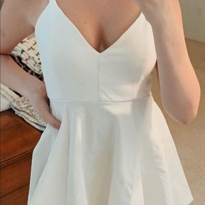 Windsor White Short Strappy Dress